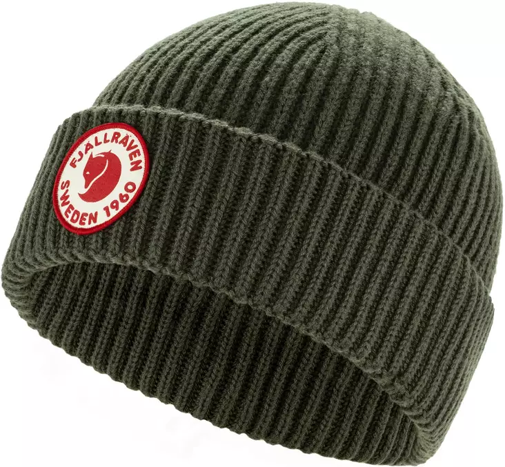 Fjällräven 1960 Lite Logo Mössa, Deep Forest - Fjällräven mössor och kepsar - F13100234DF - 1