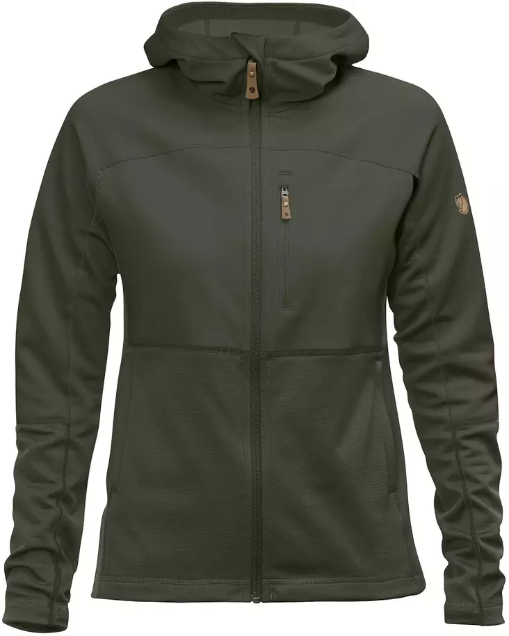Fjällräven Abisko Trail Fleece W, Forest - Fjällräven jackor - 89589DF - 1