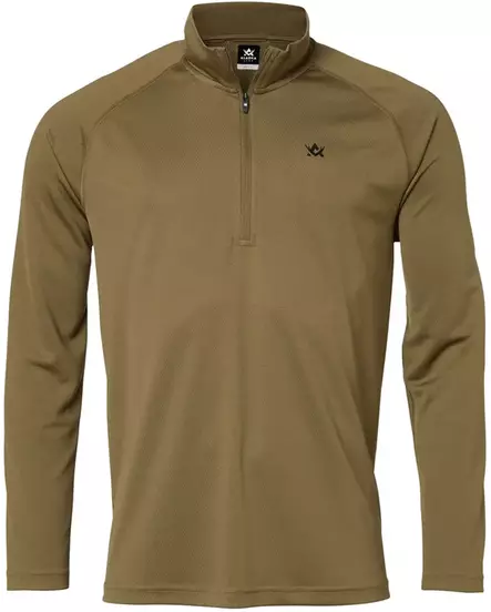 Alaska Cooldry Half-Zip skjorta, Gravel - Andra kläder - 5230001G - 1