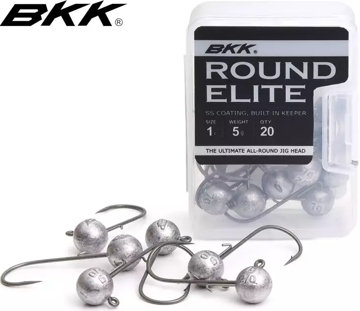 BKK Round Elite 10g, Jighaken 20 Stück - Jig-Ausrüstungen - BKK-RELITE-10G - 1