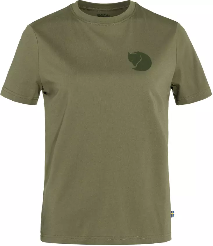 Fjällräven Fox Boxy Logo Tee W, Green - Fjällräven tröjor - 87153G - 1