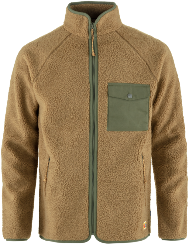Fjällräven Vardag Pile Fleece, M - Fjällräven Jacken - F84158BBLG - 1