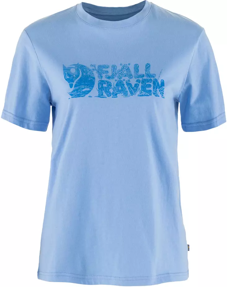 Fjällräven Lush W Ultramarine, Womens t-shirt - Fjällräven shirts - F14600165UM - 1
