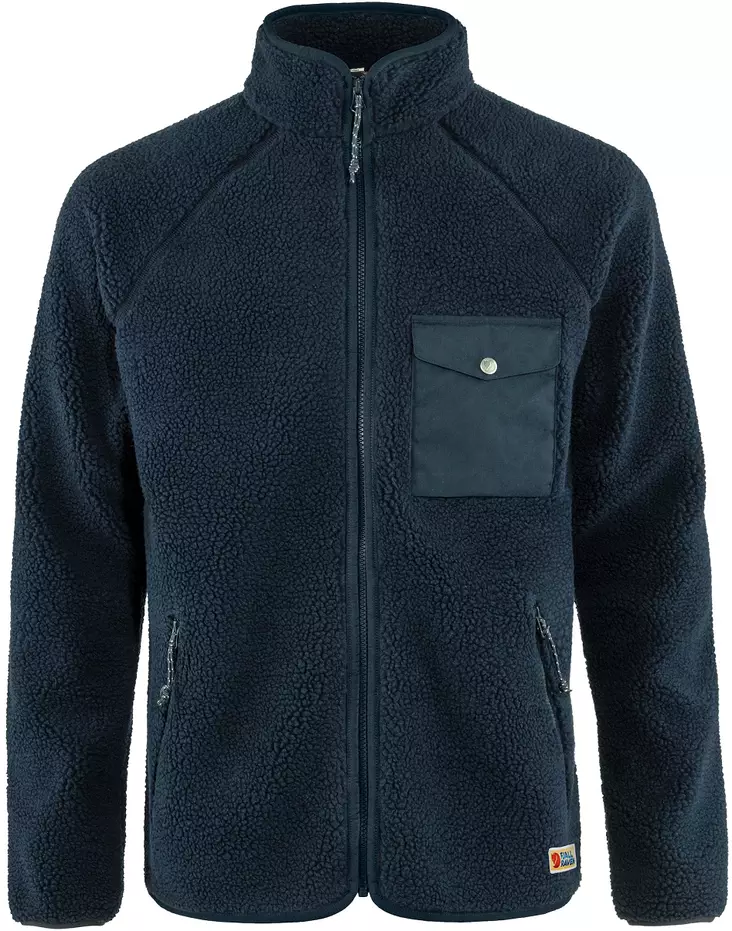 Fjällräven Vardag Pile Fleece M, Marine - Fjällräven Jacken - F84158N - 1