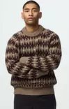 Fjällräven Övik Jaquard Knit, ylletröja - Fjällräven tröjor - F12600358SBBO - 4