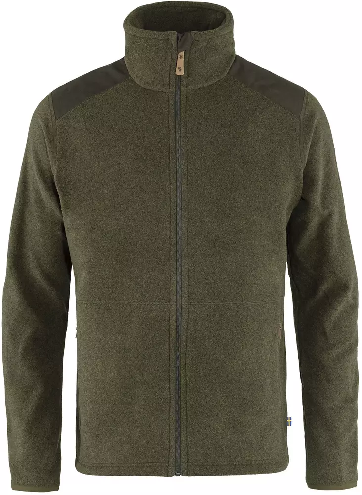 Fjällräven Sten Fleece M, Dark Olive - Fjällräven jackor - F81765DO - 1