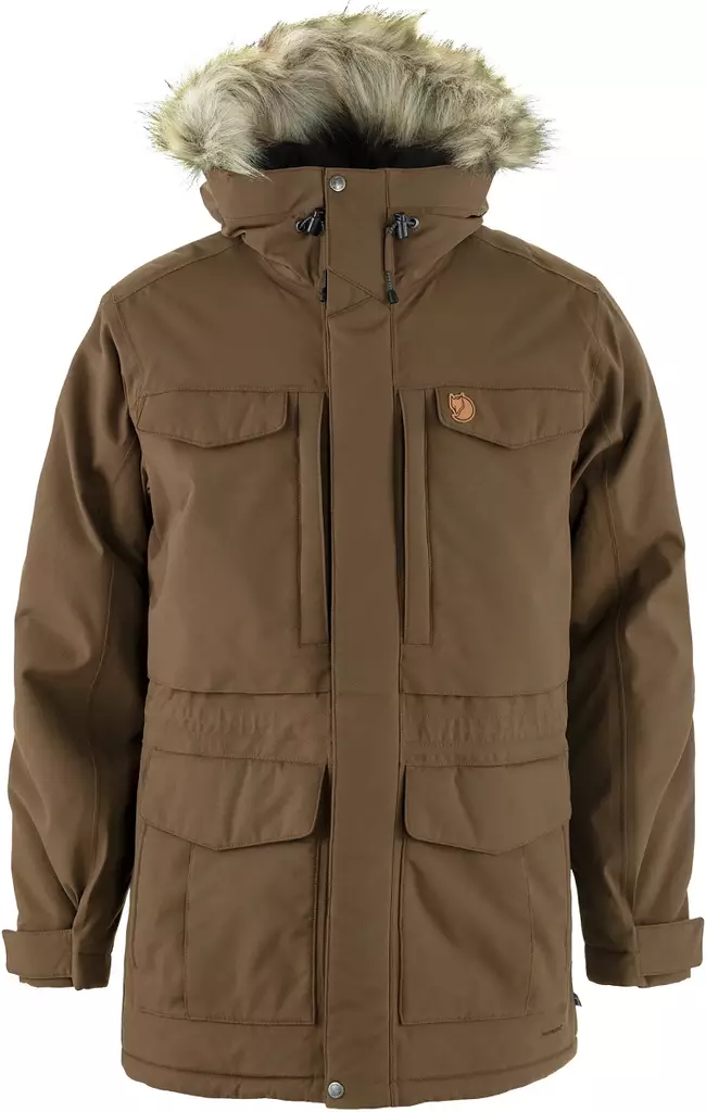 Miesten pitkä talvitakki, 299 - Dark Oak - Fjällräven jackets - F86668DO - 1