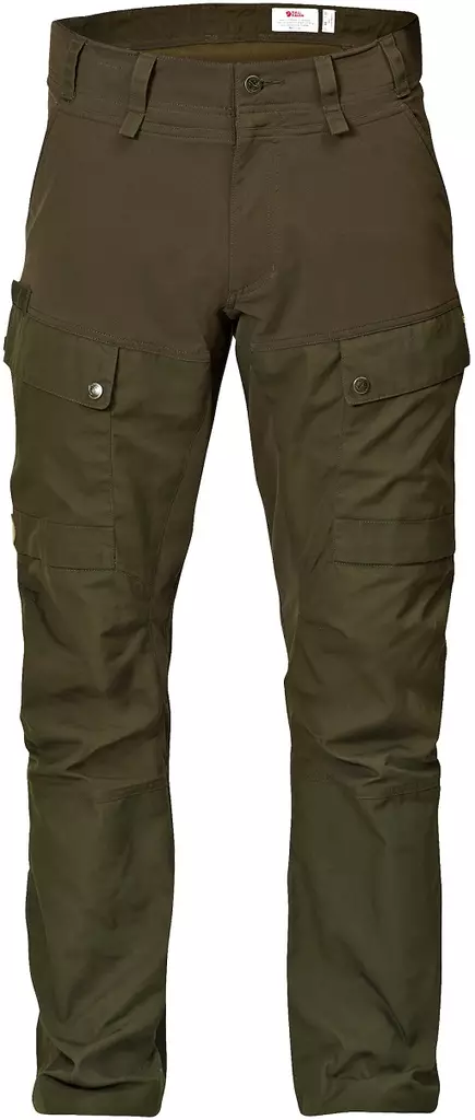 633 - Dark Olive, Metsästyshousut - Fjällräven trousers - F12200230DO - 1