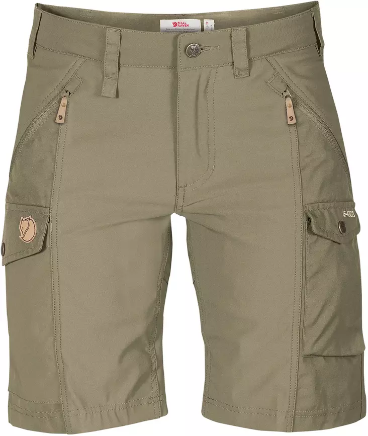 Fjällräven Nikka Shorts Curved W, Olive - Fjällräven trousers - 89731LO - 1