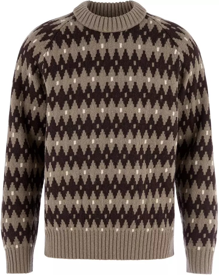 Fjällräven Övik Jaquard Knit, ylletröja - Fjällräven tröjor - F12600358SBBO - 1