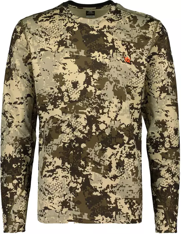 Alaska CoolDry långärmad t-shirt, Camo - Alaska tröjor och underställ - 5230002BTR - 1