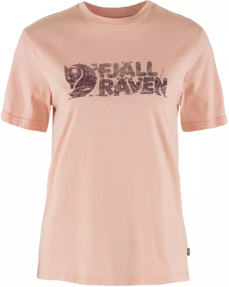 Fjällräven Lush W Rose, Womens t-shirt - Fjällräven shirts - F14600165CR - 1