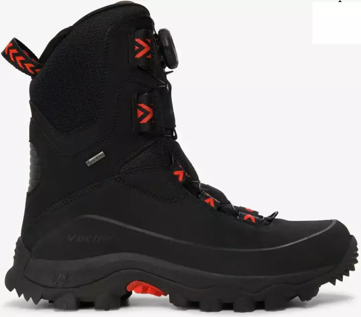 Viking Villrein High GTX BOA, schwarz/rot -24 - Wanderschuhe - 53935br - 1