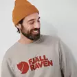 Fjällräven Logo Sweater, Deep Sea - Fjällräven shirts - f84142ds - 5