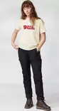 Fjällräven Logo Tee W, Damen T-Shirt - Fjällräven Hemden - 87146CW - 3