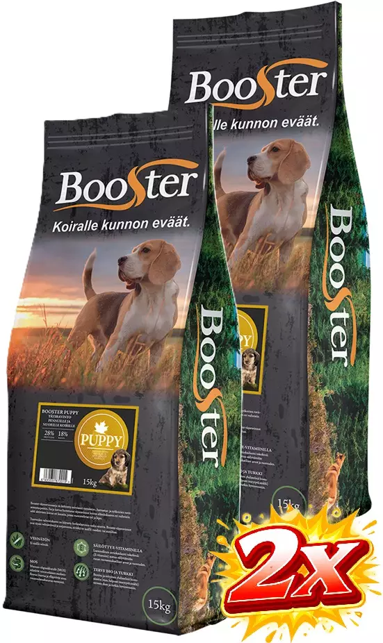 Booster Puppy 15kg x 2 - - 6430031870012x - 1