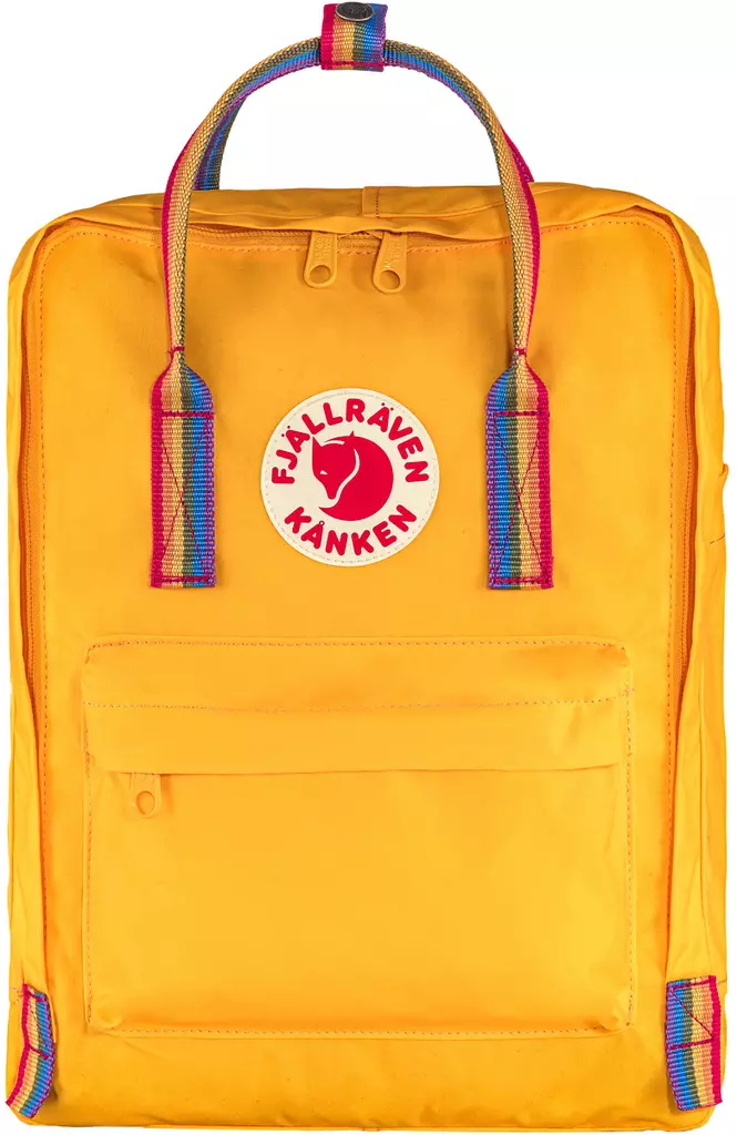 Fjällräven Kånken Regenbogen-Rucksack, W.Gelb - Fjällräven Kånken - F23620WY - 1